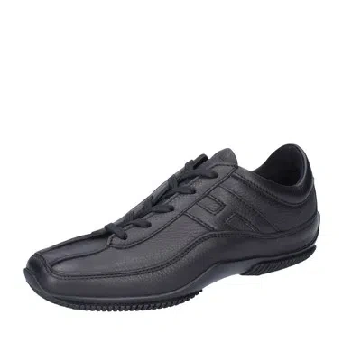 HOGAN DAMEN SCHUHE HOGAN 36,5 EU SNEAKERS SCHWARZ LEDER BK588-36,5