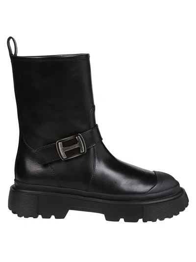 HOGAN H619 BIKER BOOTS