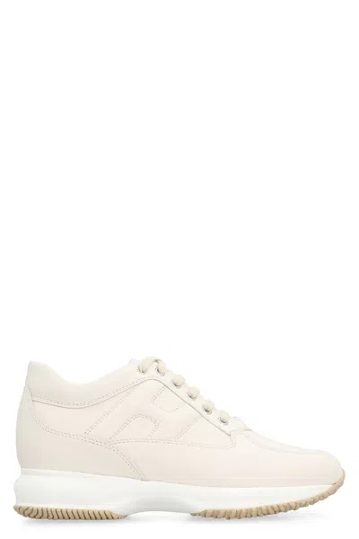 HOGAN INTERACTIVE LEATHER SNEAKERS