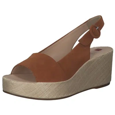 HOGL HÖGL DAMEN SANDALETTEN SANDALEN FREIZEITSCHUHE HOCH 110321224100 BRAUN NEU
