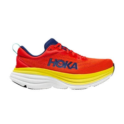 HOKA BONDI 8 'RED ALERT FLAME'