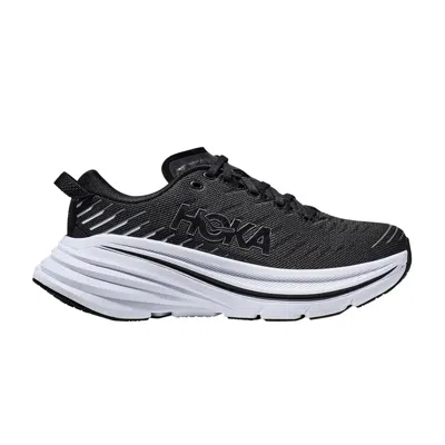 HOKA BONDI X 'BLACK WHITE'