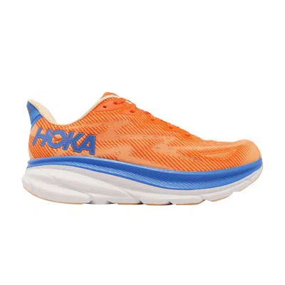 HOKA CLIFTON 9 2E WIDE 'VIBRANT ORANGE IMPALA'