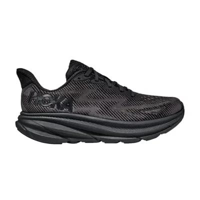 HOKA CLIFTON 9 WIDE 'TRIPLE BLACK'