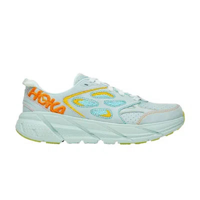 HOKA CLIFTON L 'EMBROIDERY - BLUE GLASS'