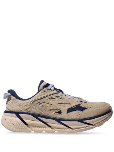 HOKA CLIFTON L SUEDE "OAT MILK"