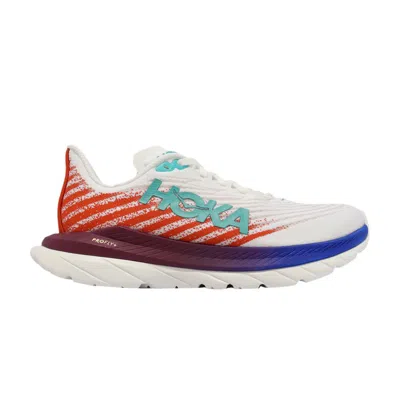 HOKA MACH 5 2E WIDE 'WHITE FIRE RED'