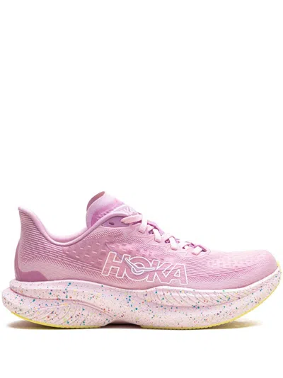HOKA MACH 6 "PINK TWIGHLIGHT/LEMONADE" SNEAKERS