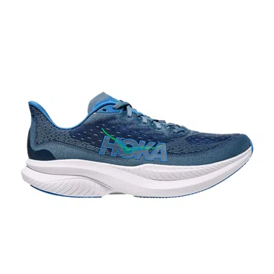 HOKA HOKA MACH 6 WIDE 'DOWNPOUR THUNDER CLOUD' | BLUE | MEN'S SIZE 8.5