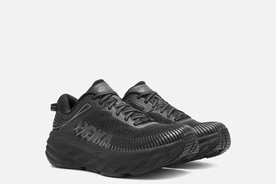 HOKA HOKA ONE BONDI 7 EXTRA BREIT HERREN LAUFSCHUHE SCHWARZ SNEAKERS 1110518-BBLC