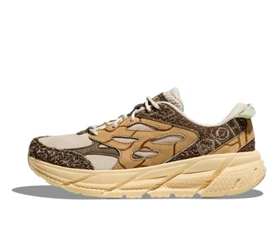 HOKA HOKA ONE ONE Clifton L Suede 'Oat Milk Pollen'