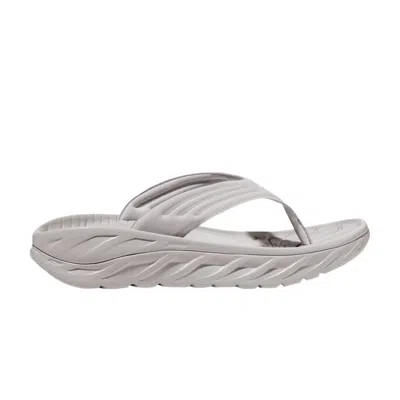 HOKA ORA RECOVERY FLIP SLIDE 'LUNAR ROCK WHITE'