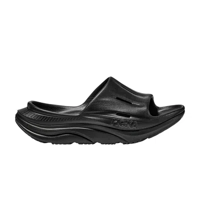HOKA ORA RECOVERY SLIDE 3 'BLACK'