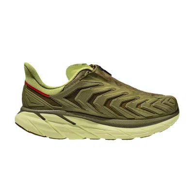 HOKA PROJECT CLIFTON 'AVOCADO DARK CITRON'
