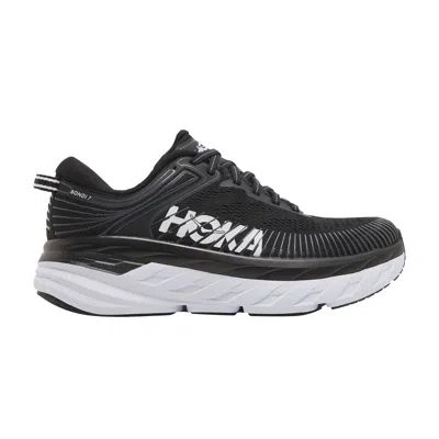HOKA WMNS BONDI 7 'BLACK WHITE'