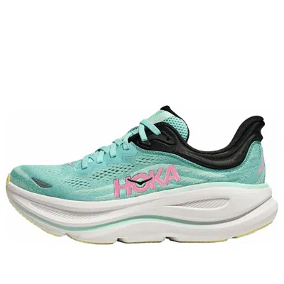 HOKA (WMNS) HOKA ONE ONE Bondi 9 Wide 'Blue Spark Mint Fluorite'