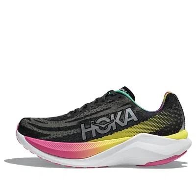 HOKA (WMNS) HOKA ONE ONE Mach X 'Black Silver Multi-Color'
