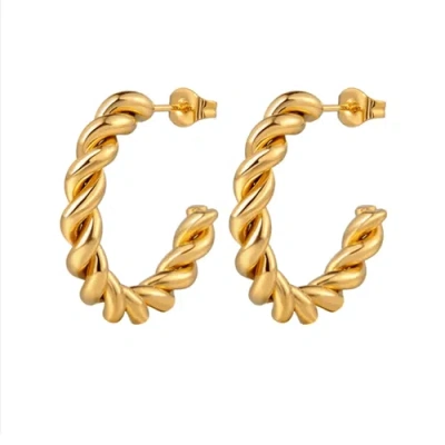 HOLLYWOOD SENSATION HOLLYWOOD SENSATION ROPE HOOP EARRINGS PERFECT FOR ANY OCCASION