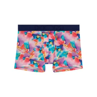 HOM HOM AQUAFLOWERS BOXER BRIEFS