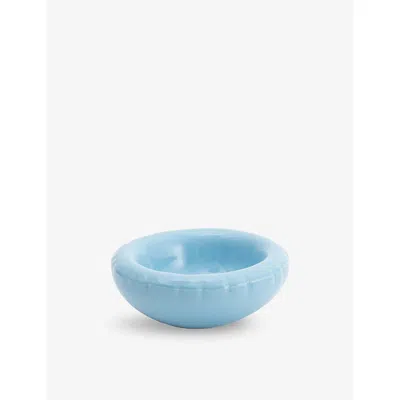 HOME STUDYO KY BLUE GLOSS LISA CERAMIC BOWL 18CM