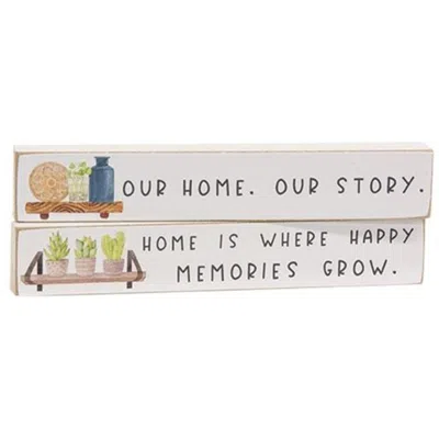 HOMEGIFO *OUR HOME OUR STORY MINI STICK 2 ASSTD.