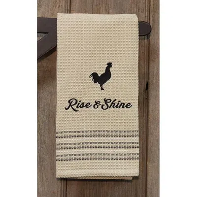 HOMEGIFO RISE & SHINE DISH TOWEL 20X28