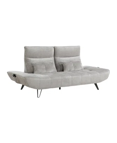 HOMELEGANCE 91" WHITE LABEL POWER ADJUSTABLE VIGGO SOFA