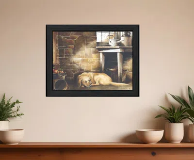 HOMEZIA A QUIET PLACE BLACK FRAMED PRINT WALL ART