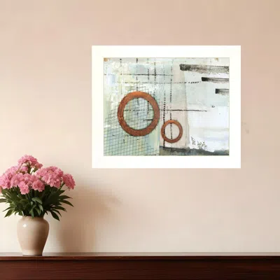 HOMEZIA BALANCE THIS I 1 WHITE FRAMED PRINT WALL ART