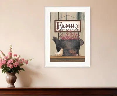 HOMEZIA FAMILY NO1 WHITE FRAMED PRINT WALL ART