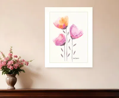 HOMEZIA GROW THROUGH IT WHITE FRAMED PRINT WALL ART