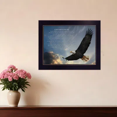 HOMEZIA IF YOU COULD SEE ME NOW 1 BLACK FRAMED PRINT WALL ART