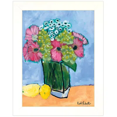 HOMEZIA KITCHEN TABLE SERIES II WHITE FRAMED PRINT KITCHEN WALL ART