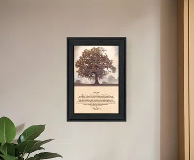 HOMEZIA LIVING LIFE 1 BLACK FRAMED PRINT WALL ART