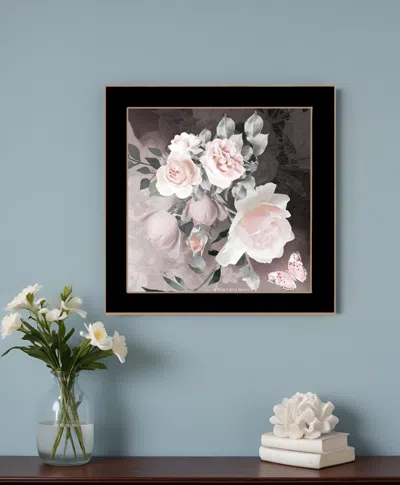 HOMEZIA NOIR ROSES IV 1 BLACK FRAMED PRINT WALL ART