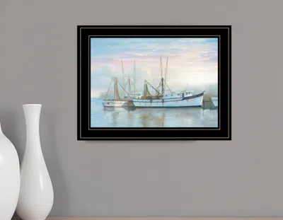 HOMEZIA NORTH STAR AT REST 2 BLACK FRAMED PRINT WALL ART