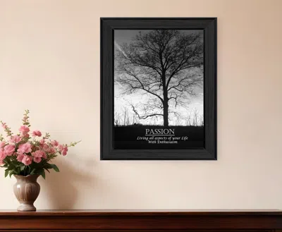 HOMEZIA PASSION 5 BLACK FRAMED PRINT WALL ART
