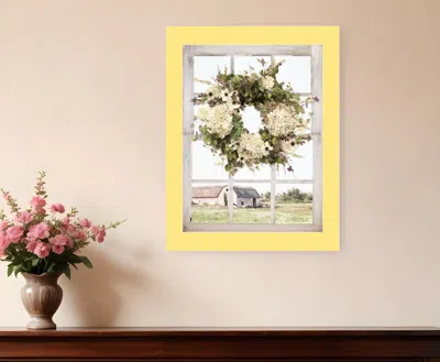 HOMEZIA PLEASANT VIEW FRAMED PRINT WALL ART