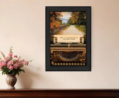 HOMEZIA READ KNOW LEARN GROW 1 BLACK FRAMED PRINT WALL ART