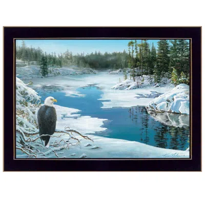 HOMEZIA THE LOOKOUT 1 BLACK FRAMED PRINT WALL ART