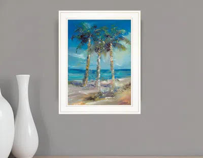 HOMEZIA THREES COMPANY 3 WHITE FRAMED PRINT WALL ART