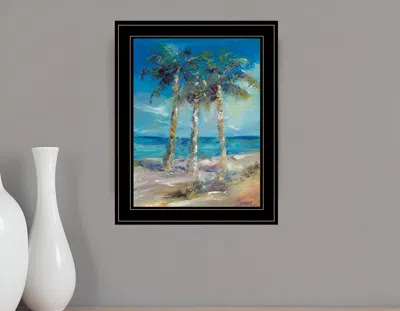 HOMEZIA THREES COMPANY 4 BLACK FRAMED PRINT WALL ART