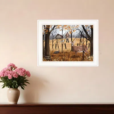 HOMEZIA UNAWARE 1 WHITE FRAMED PRINT WALL ART