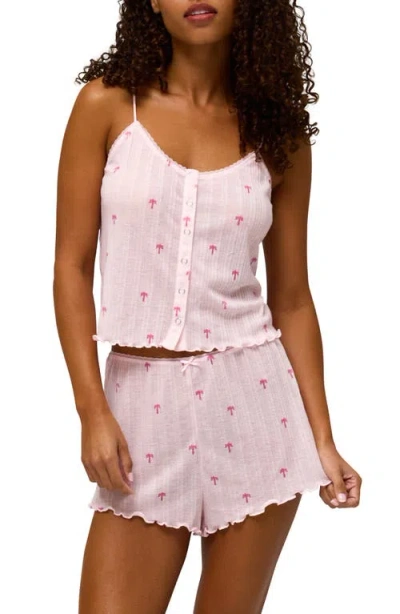 HONEYDEW HONEYDEW SOMEWHERE POINTELLE CAMISOLE & SHORTS PAJAMAS