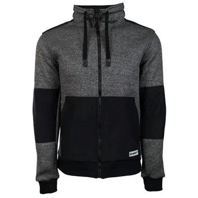 HOOEY MEN'S FULL ZIP TECH JACKET IN CHARCOAL