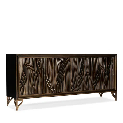 HOOKER FURNITURE MOUNTGOMERY FOUR DOOR CREDENZA