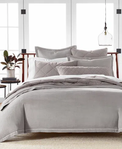 HOTEL COLLECTION LINEN/MODAL BLEND 3-PC. COMFORTER SET, FULL/QUEEN, EXCLUSIVELY AT MACY'S