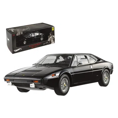 HOTWHEELS HOT WHEELS FERRARI DINO 308 GT4 ELVIS PRESLEY OWNED BLACK ELITE EDITION 1-18 DIECAST MODEL CAR