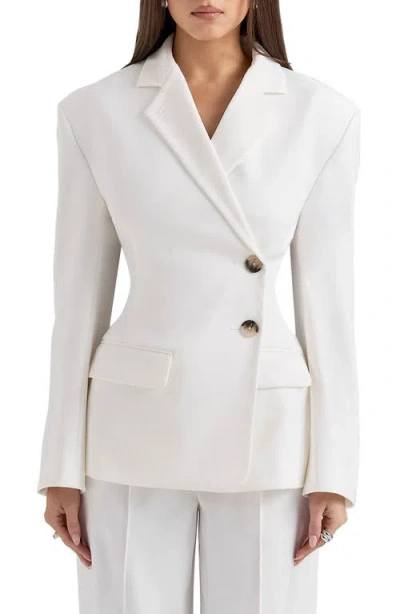 HOUSE OF CB HOUSE OF CB HUDSON SIDE BUTTON BLAZER
