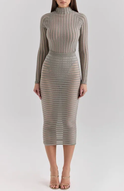 HOUSE OF CB HOUSE OF CB ROWENA RIB BODYSUIT